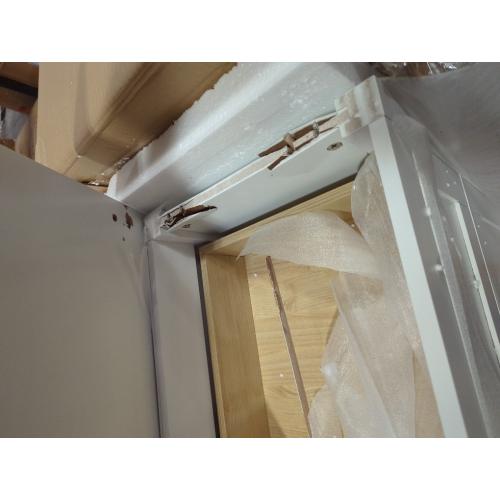 White Bathroom Storage Cabinet with 2 Door 1 Drawer