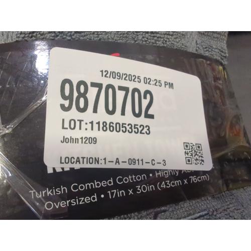 Set of 3 Color dark grey All-Clad Solid Kitchen Towel: Highly Absorbent, Super Soft Long Lasting - 100% Cotton, 17x30 Tea Towel for Cleaning & Drying Dishes, Pans, Glassware, or Countertops,  Pewter