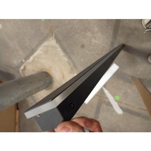 Modern Outdoor Wall Lights 79 Inch, 3000K Linear Exterior Wall Light Wall Mount, IP65 Waterproof Long Porch Wall Sconce Light for Front Door, Garage (Black)