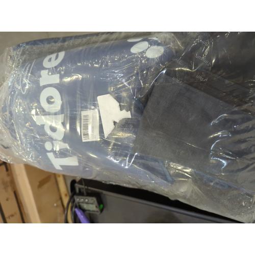 Orthopedic Dog Beds for Medium Dogs, Durable Egg Crate Foam Sofa Dog Bed wit Washable Removable Cover,Waterproof Lining,Pet Bed for Large Dogs (Navy Blue, 26.4 L x 21.7 W x 6.2 Th)