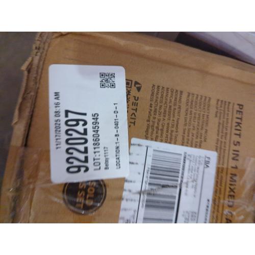 PETKIT Mixed Cat Litter Fast Clumping, Flushable, Ultra Absorbent, 100% Natural Ingredients Litter, Water Dissolvable, Really Dust-Free, Low Tracking Bentonite Tofu Litter (7.9lb×2 Bags)