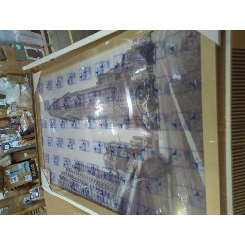 Artery8 Flat Iron Building New York NYC 1903 Vintage Historical Photo A4 Artwork Framed Wall Art Print