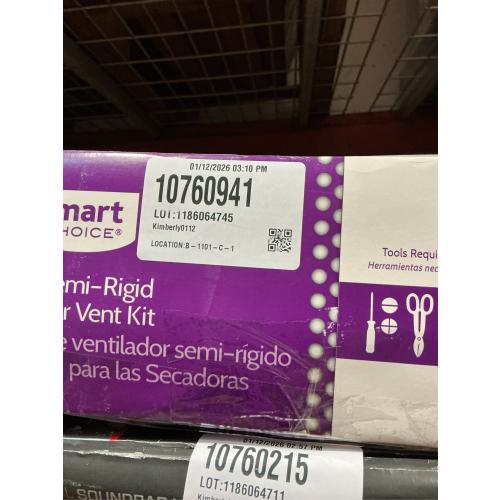 8 ft. Semi-Rigid Dryer Vent Kit with Close Elbows