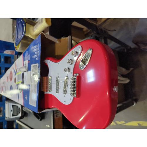 Red 26 Inch Guitar Toy for Kids,Portable Guitar Toy Musical Instrument Toy, Educational Learning Musical Instrument Toy for Ages 3-12 Children Birthday Present for Beginner Children Boys Girls
