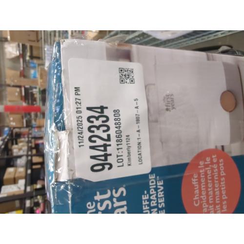 The First Years Baby Bottle Warmer and Sterilizer - Pacifier and Bottle Nipple Sanitizer