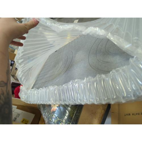 Stone Bath Mat 24x16 - Diatomaceous Earth Shower Mat, Quick Dry, Anti-Slip, Modern Design with Bonus Non-Slip Pad - Perfect for Home Safety and Style, (Gray,Semicircle)