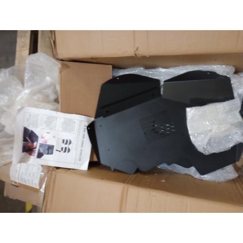 Front and Rear Aluminum Inner Fender Liner Set Compatible with 2007-2018 Wrangler JK JKU, US Flag Pattern, Great Fitting&Easy to Install, JK Accessories, Black 4PCS