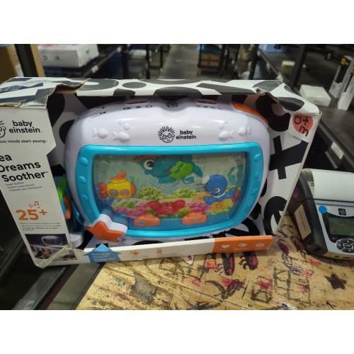 Baby Einstein Sea Dreams Soother Baby Sleep Sound Machine with Remote, Multicolor, Infants Ages 0 months