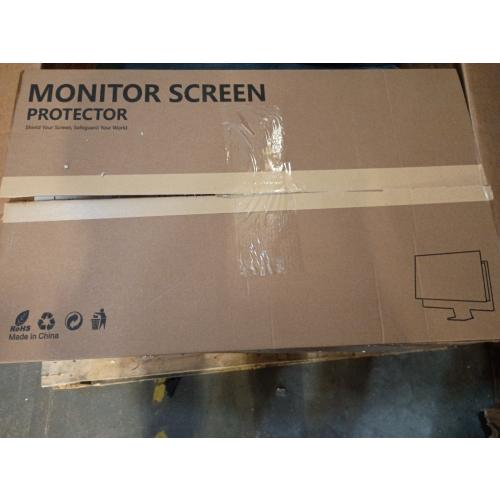 [2-Pack] 23.8Inch Computer Privacy Screen Filter for 16:9 Widescreen Monitor, Removable Eye Protection Anti Glare Blue Light Filter Privacy Shield, Anti Spy Screen Protector Film 24 in