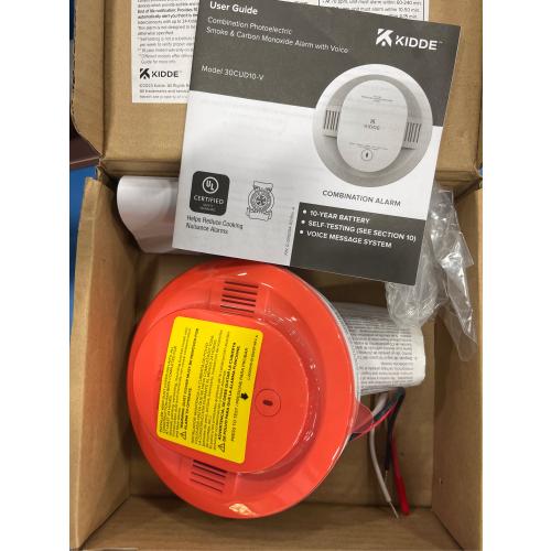 Kidde Detect Battery-Powered Photoelectric Smoke and Carbon Monoxide Detector w/Voice 1 pk