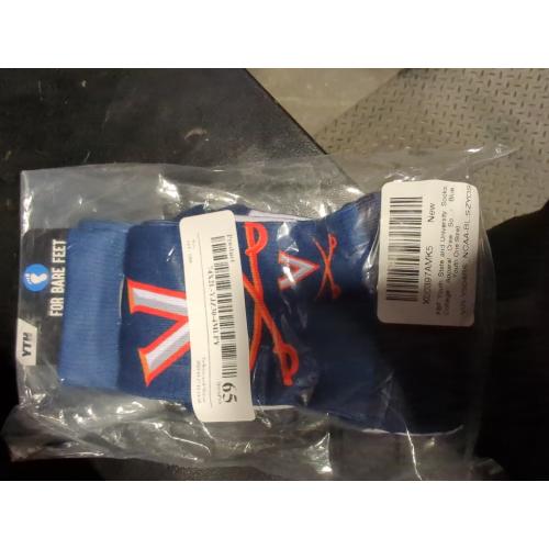 For Bare Feet NCAA Adult State and University Crew Socks - Polyester blend - Unisex - High-performance socks provide