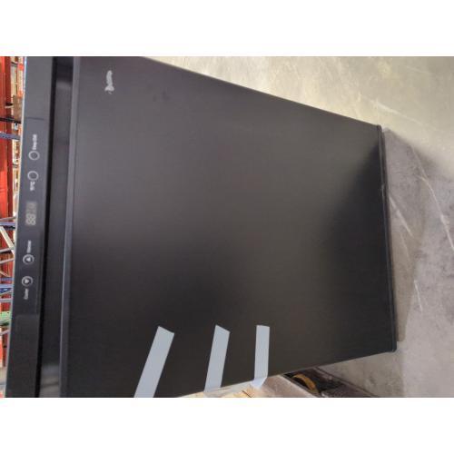 24 Inch Wide Kegerator Conversion Refrigerator for Full Size Keg - Black