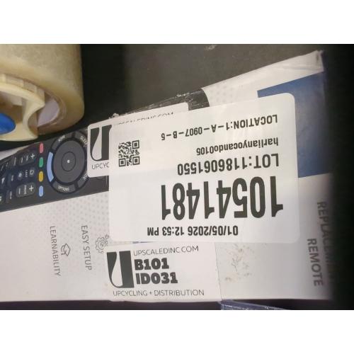 Insignia™ - Replacement Remote for Sony TVs - Black