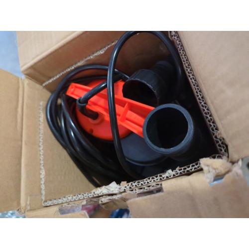 Sump Pump, Prostormer 1HP 3700GPH Submersible Clean/Dirty Water Pump with Automatic Float Switch for Pool, Pond,Garden, Flooded Cellar, Aquarium and Irrigation (Orange)