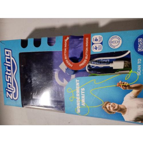 ZipString , Gift for Kids and Adults, As Seen on Shark Tank, Recommended Age 4  years old, Bodacious Blue