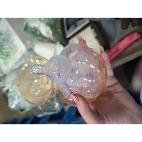 YIYEE Nipple Shields for Nursing Newborn 2 Count, Upgraded for Protecting Inverted & Sore Nipples, Assisting Latch Difficulties, Great for Breastfeeding Mothers, Carrying Case Included