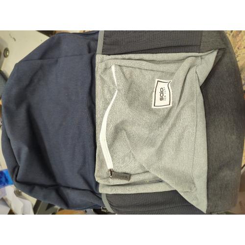 Solo New York Re:Port Laptop Backpack, Made from Recycled Materials, Out of the dark Blue, Fits Up to 15.6 Laptop