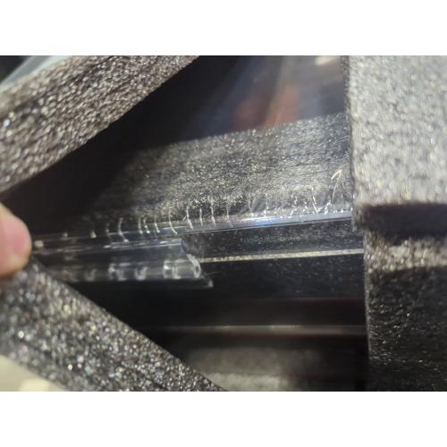 Premium Pocket Knife Display Case for 30 Knives - Large Wooden Knife Organizer, Storage & Holder with Unique Pillars, Hinged Cover, Drawer - Knife Collection Box - Handcrafted for Men