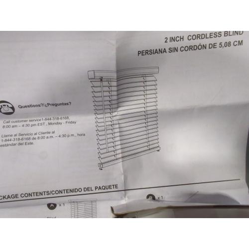 2in Plantation Blind White Large