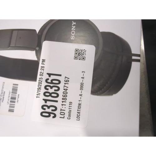Sony ZX Series Wired On-Ear Headphones, Black MDR-ZX110