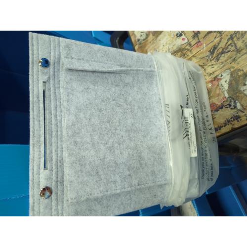 11 inch Soft Grey Felt Tote Organizer Insert for Purses, Backpacks, and Tall Totes