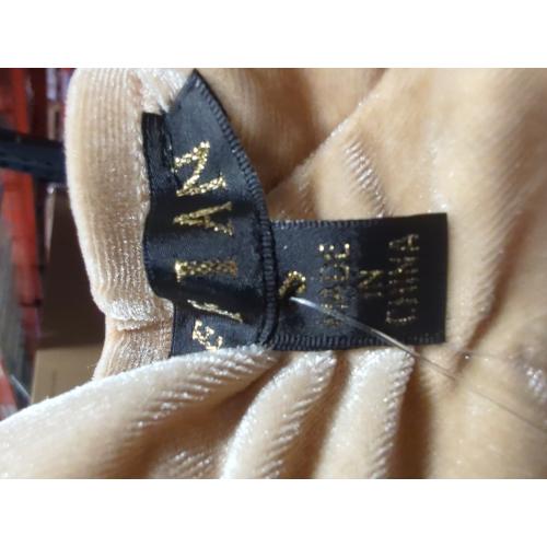 Size small Cefian velvet women's long evening dress