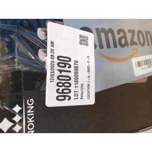 Enoking Universal Knife Block Holder with Plastic Lid, Acacia Wood Knife Block without Knives for Scissors, Sharpening Rod and Knives, Round Knife Storage Organizer Display