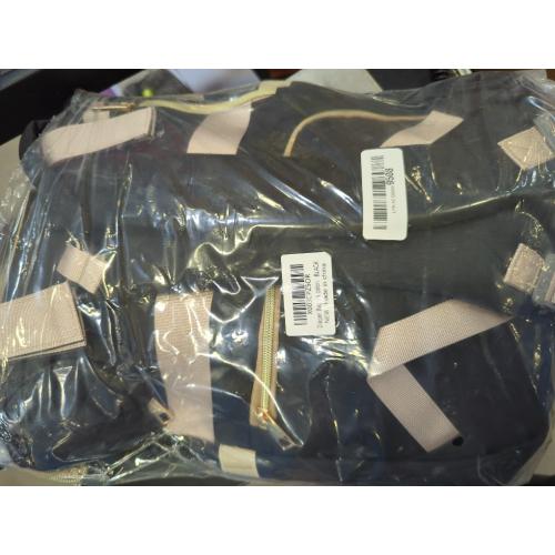 Diaper Bag Backpack with Changing Pad Pacifier Case, Baby Bag for Boy Girl Toddler - Large,Stylish, Waterproof Travel Quilted Diaper Bag for Mom - Baby Shower Gifts, Black