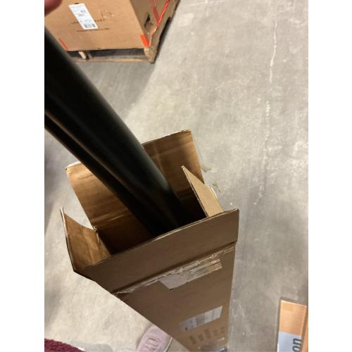 Curved Shower Curtain Rod For Bathroom 38-72 Inches, Adjustable Length, Curved Shower Rod, 0.9MM thickness, Round Shower Curtain Rods, Rotate Bracket For Large Shower Space, Need Drilling, Matte Black