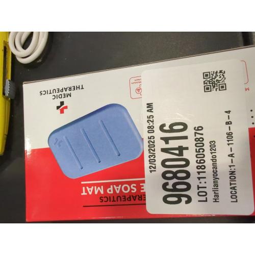 Medic Therapeutics 5 x 3 Diatomite Non-Slip Quick Dry Multipurpose Mat 3-Pack