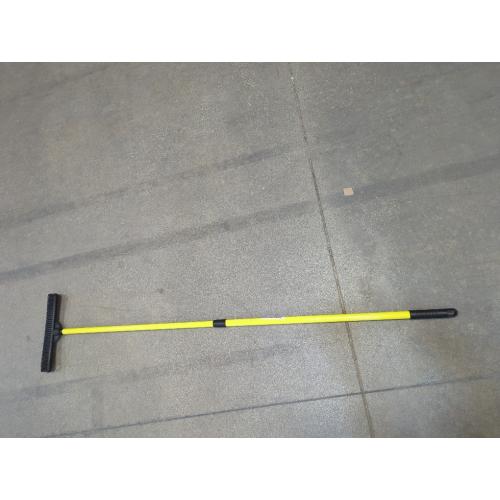 FURemover Original Pet Hair Rubber Broom with Squeegee, with 58 Telescopic Handle for Carpet, Tile and Hardwood