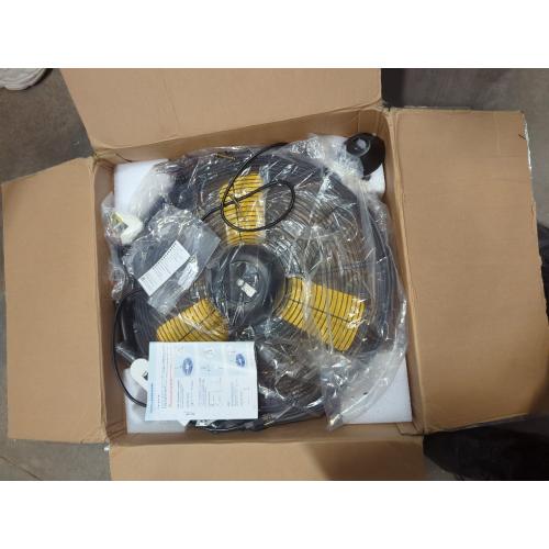 Orison 22'' Outdoor Ceiling Fans with Lights, Wet Rated Gazebo Fan with Remote, Plug in Hanging Fan for Patio Waterproof, App Controll,Black