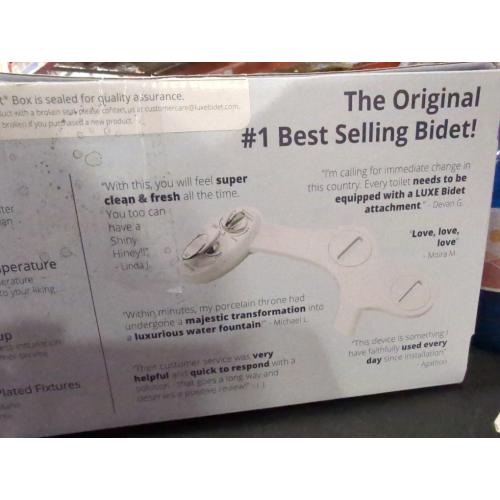 White NEO 320 Mechanical Bidet Attachment - LUXE Bidet