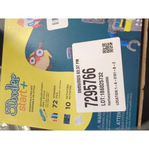 3Doodler Start  Essentials (2024) 3D Pen Set for Kids, Easy to Use, Learn from Home Art Activity Set, Educational STEM Toy for Boys & Girls Ages 6