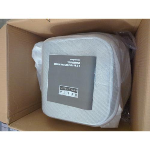 Silver Bella PRO - 6-qt. Touchscreen Air Fryer - Stainless Steel