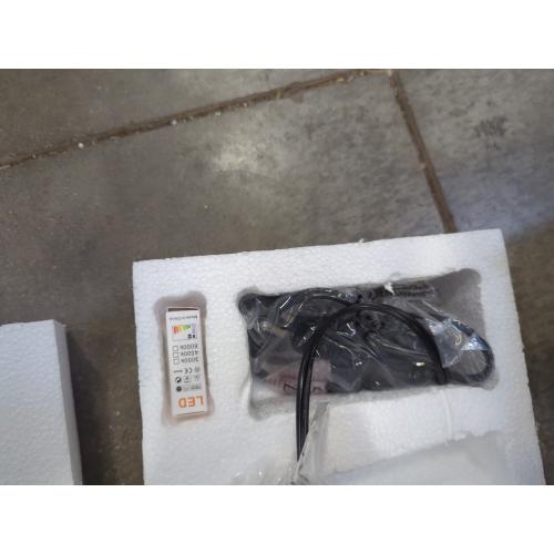 Bedside Table Lamp LED Tiffany Blue Fairy Butterfly Nightstand Table Lamps Stained Glass Shade ON Off Switch Home Office Desk Lamp Night Light Girl Grandma Mothers Day Gifts W/Gift Box