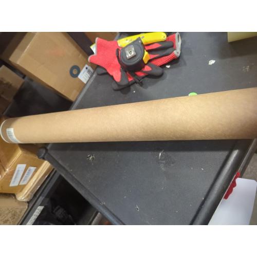4 x 31  Reinforced  Paper Mailing Tube, Pack of 1 Tube with 2 Caps – Secure USPS Approved Poster Tube – Made in USA Cardboard Tube for Shipping and Storing Posters, Prints, Artwork, or Documents