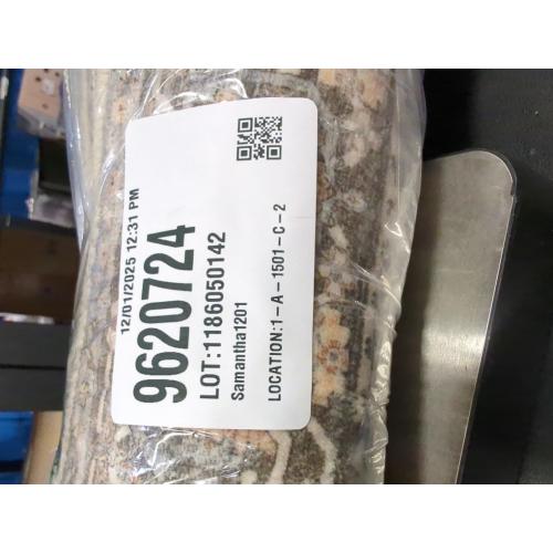 Madane Washable Area Rug 2x3, Small Entryway Rug Non-Slip Vintage Door Mat Indoor Entrance, Low Pile Floor Carpet for Inside Front Door Bedroom Kitchen Entry Laundry (2'x3', Turmeric/Grey)