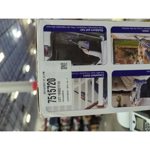 Grey and Purple BLACK DECKER dustbuster AdvancedClean  20-Volt Cordless 2.9-Cup Handheld Vacuum Pet