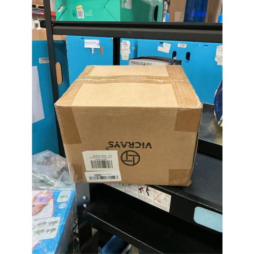 vicrays Ceramic Plant Pots Indoor - 6.5 Inch Planter Pot with Drainage Hole and Saucer for Succulent Orchid Flower Herbs Cactus - Ideal for Gardening Home Desktop Office Decor - Blue