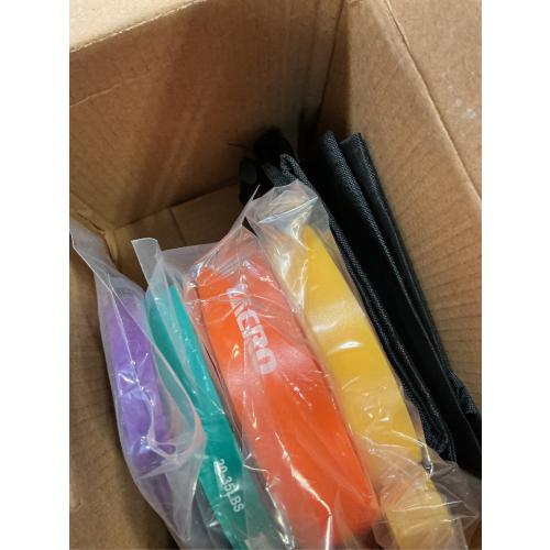 Zacro Resistance Bands, 6 Resistance Levels Pull Up Assistance Bands, Exercise Bands for Men&Women, Heavy Duty Resistance Band Set with Door Anchor, for Working Out, Muscle Training, Physical Therapy