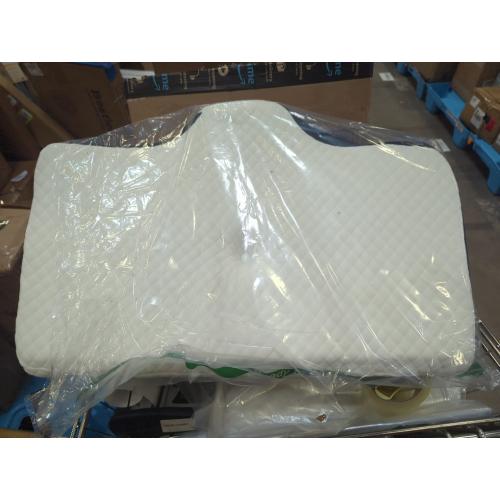 Memory Foam Cervical Pillow, 2 in 1 Ergonomic Contour Orthopedic Pillow for Neck Pain, Contoured Support Pillows for Side Back Stomach Sleepers