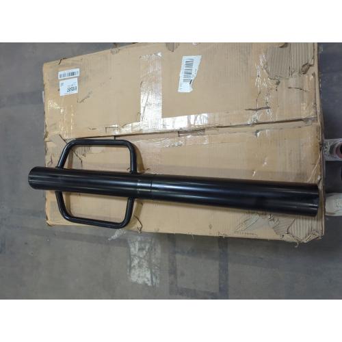 Fence Post Driver, 17 Inch Post Driver with Handle, 2.7 inch Inner Diameter Hand Post Pounder, 12LB Heavy Duty Black Iron T Post Pole Pounder Hand Post Rammer for U Fence Post Wooden Post