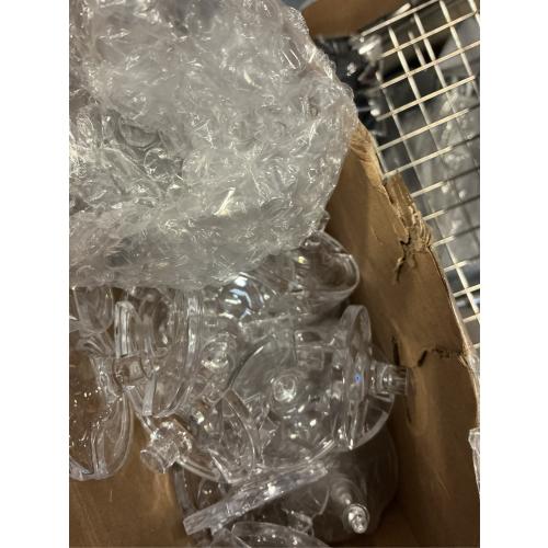 Zopeal 30 Set Champagne Coupe Cocktail Glasses 5 oz with Satin Ribbon Black Bow 3.5 Inch Plastic Margarita Martini Glasses for Birthday Bachelorette Party Gift Wedding Champagne Tower