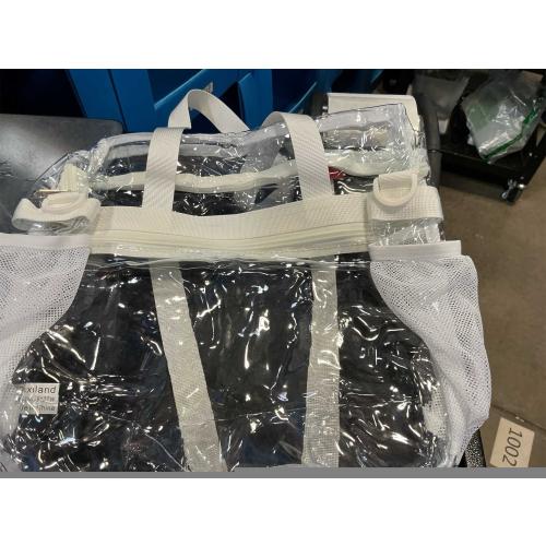 Paxiland Clear Bag for Stadium Events 12x6x12, Clear Tote Bag with Reinforced Strap, Transparent Bag for Sports Concert