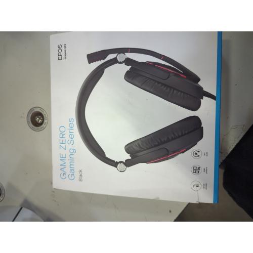 Black and Red Sennheiser Game Zero Gaming Headset, Black