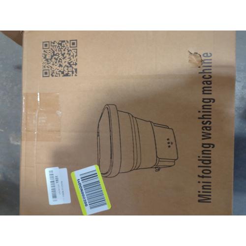 Green Mini Portable washing machine,Mini Washer, upgraded large capacity foldable Washer.Deep cleaning of underwear, baby clothes and other small clothes.Suitable for apartments, dormitories, hotels (Green)