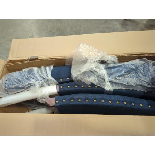 Blue Studded Chair Set of 2
