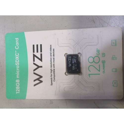 Black 128 GB MicroSD Card