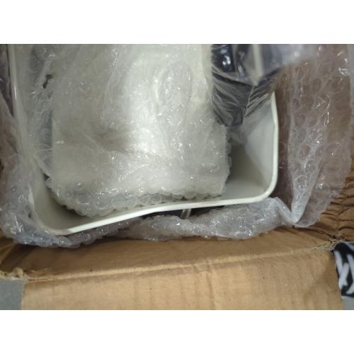 Farmhouse Metal Laundry Pods Container with Dryer Sheet Holder for Organization and Storage, Laundry Room Decor - Holds 156 Pods and 300 Sheets (White)